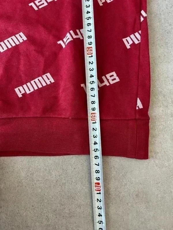 Suéter masculino Puma vermelho tamanho P – photo 8